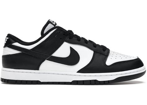 nike dunks low herren schwarz weiß|nike dunk low panda retro.